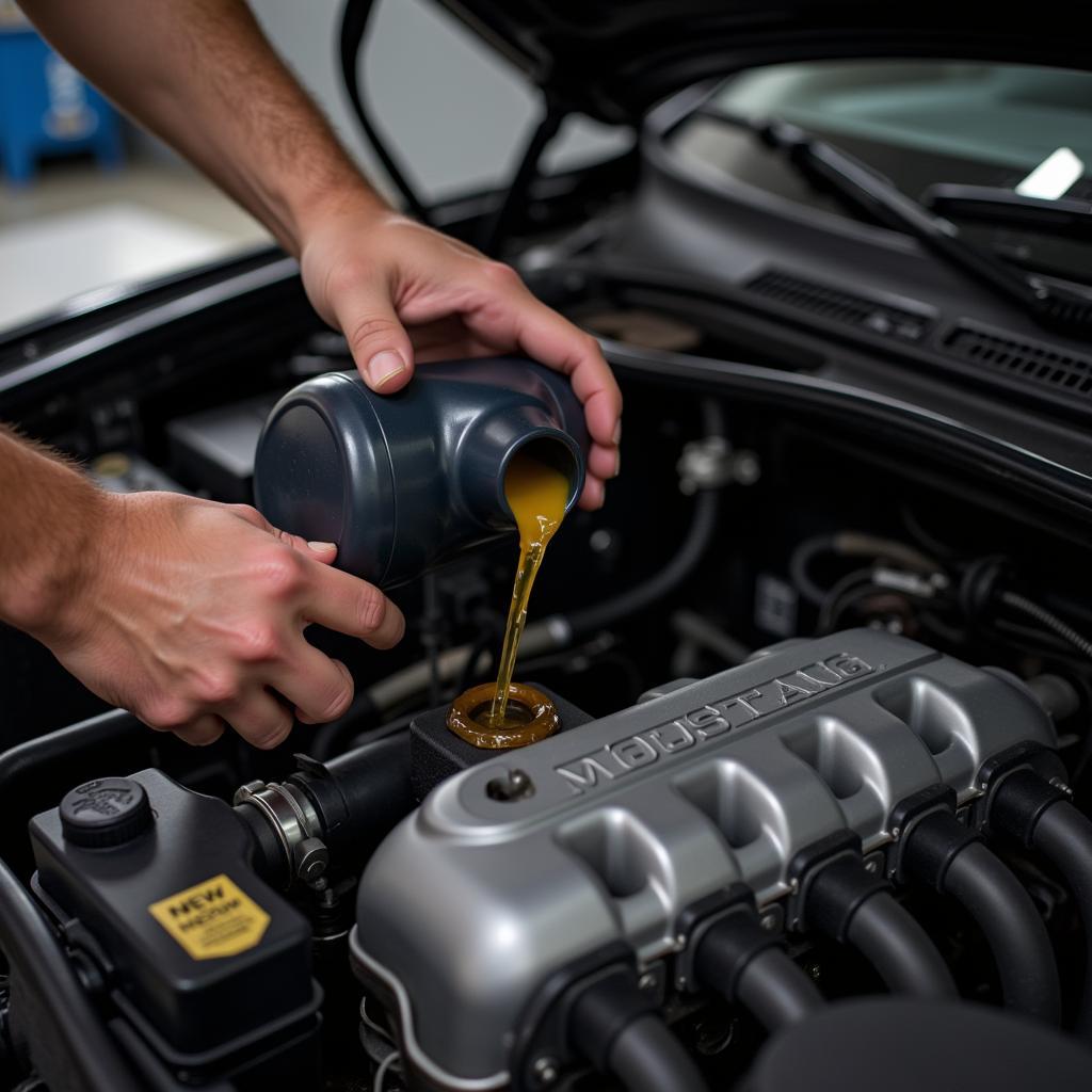 Mustang Oil Change