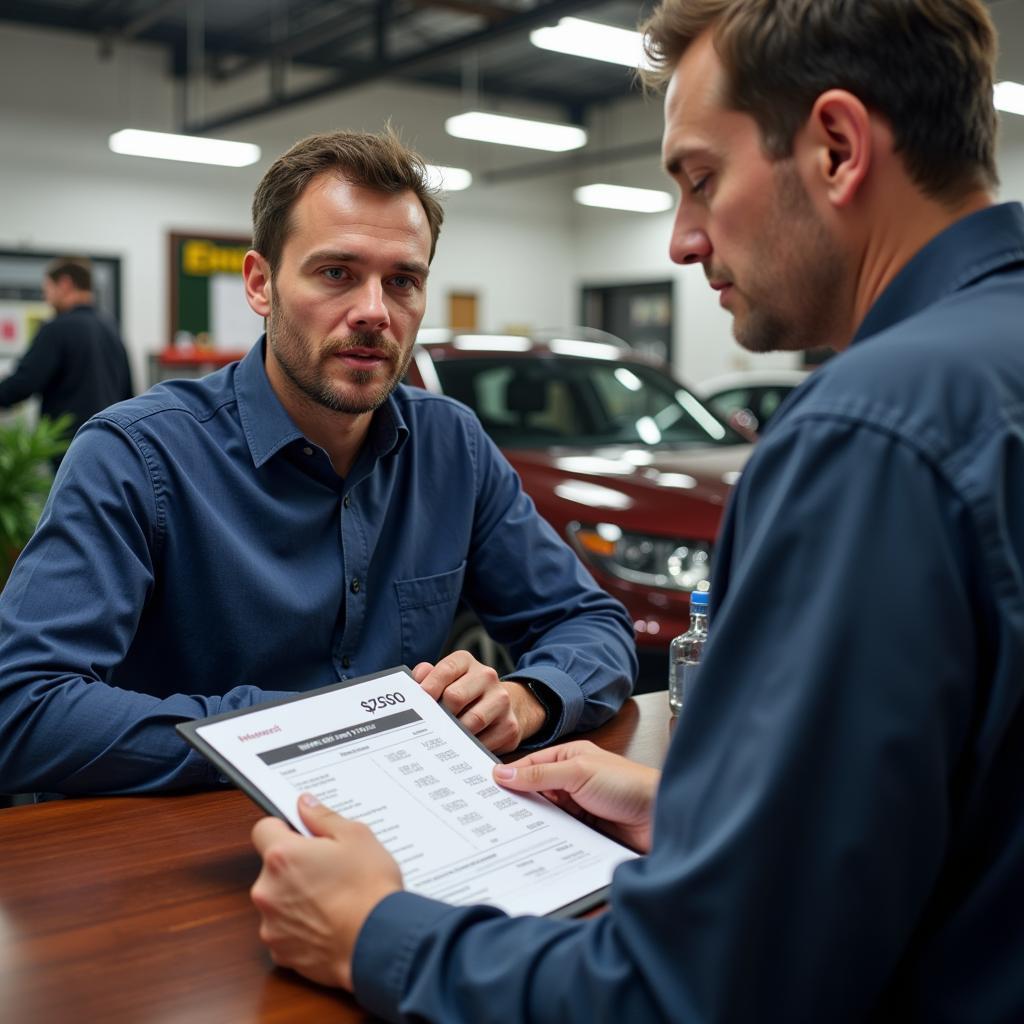 Negotiating Auto Repair Costs