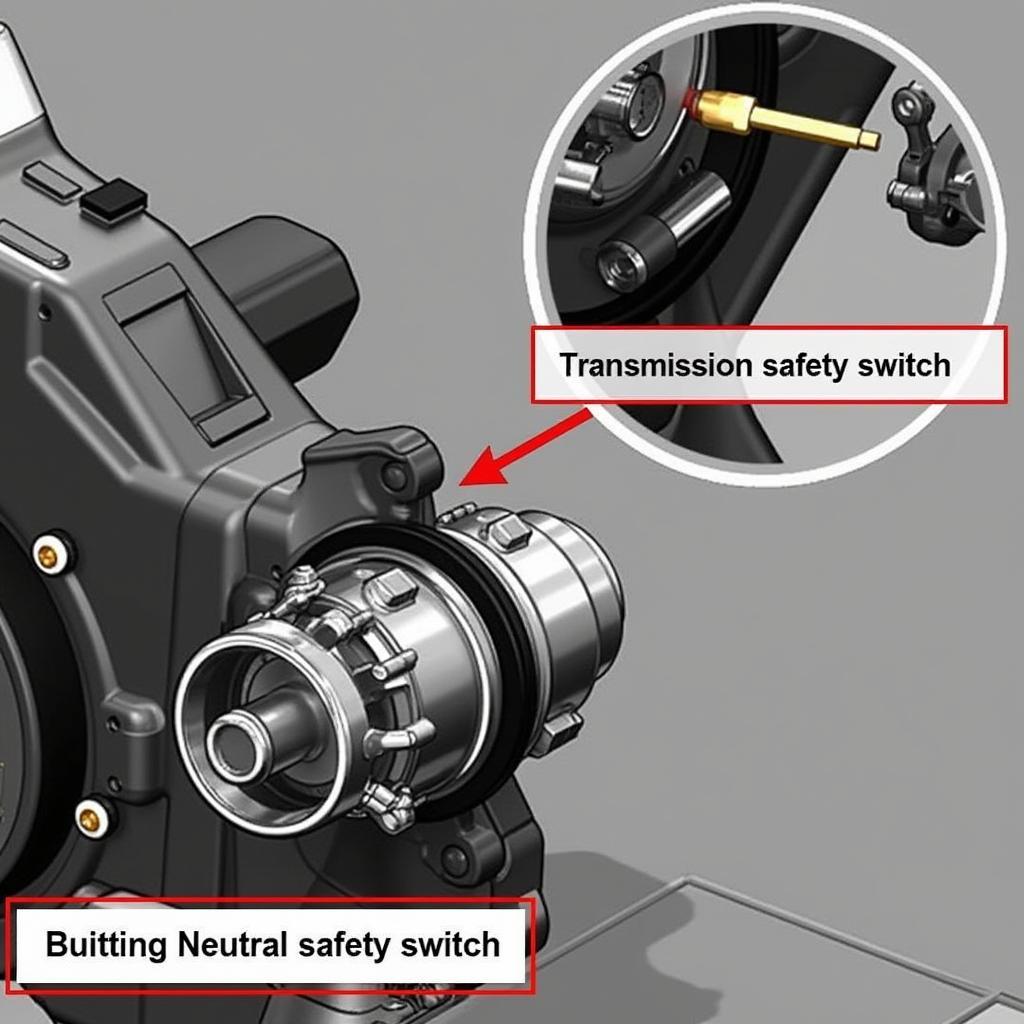 Location of Neutral Safety Switch