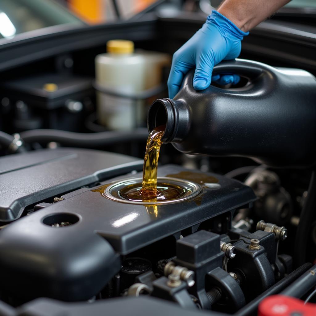 Nissan Car Oil Change