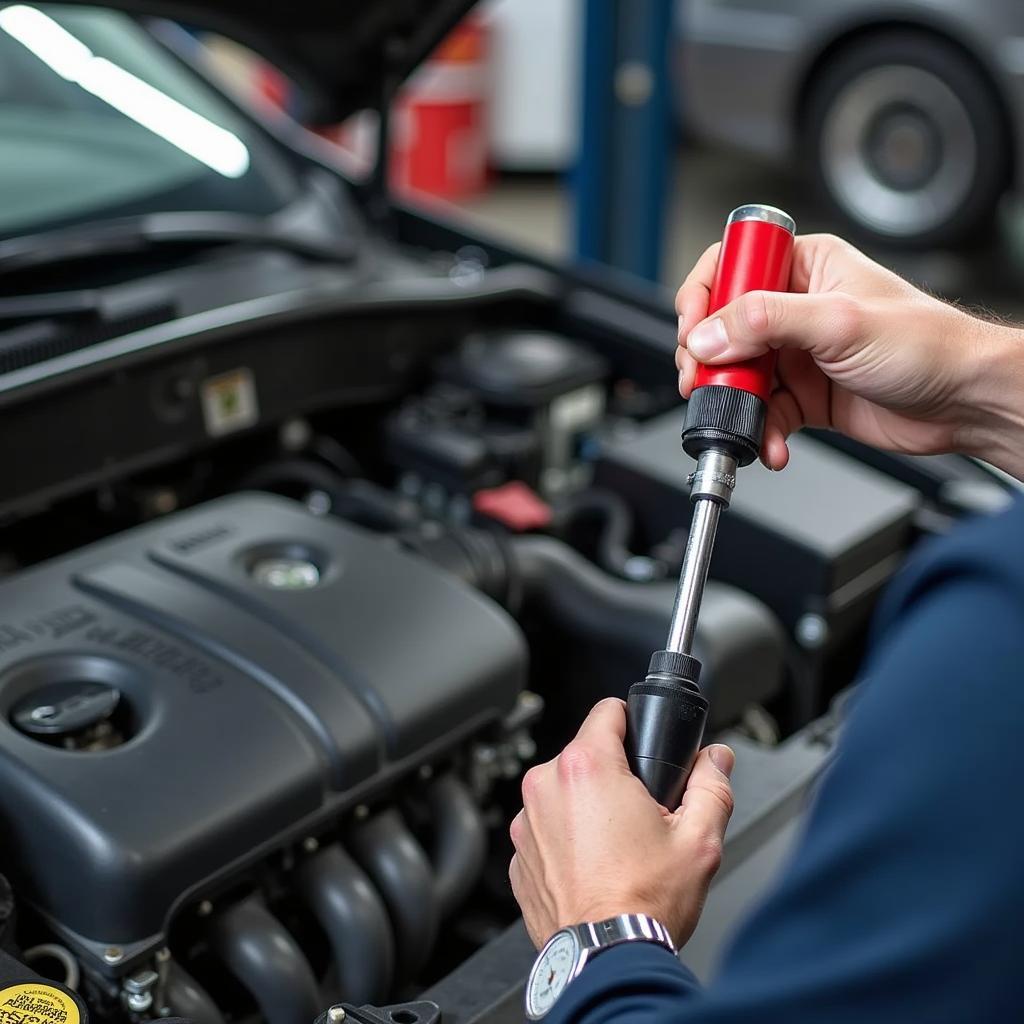 Oil change process