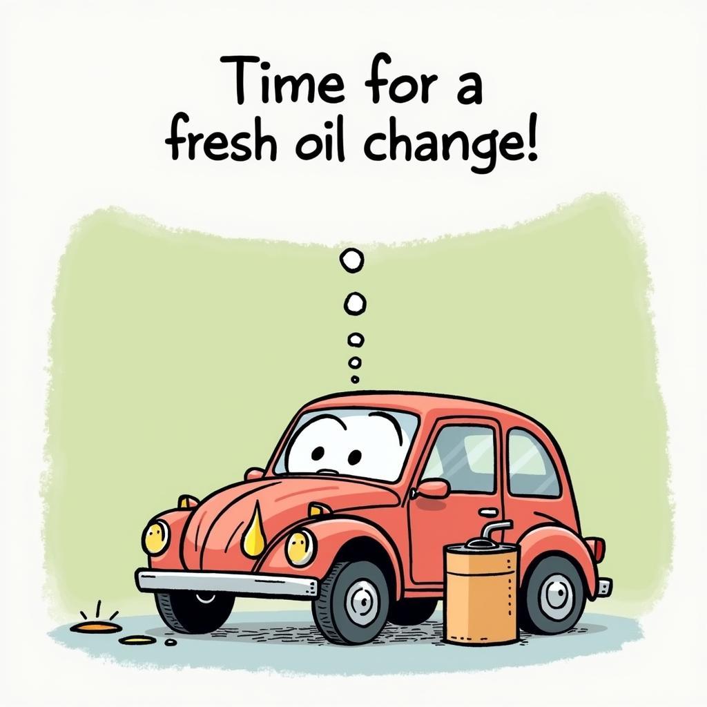 Changing the oil is vital for your car