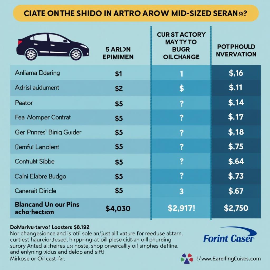 Car Oil Change Cost