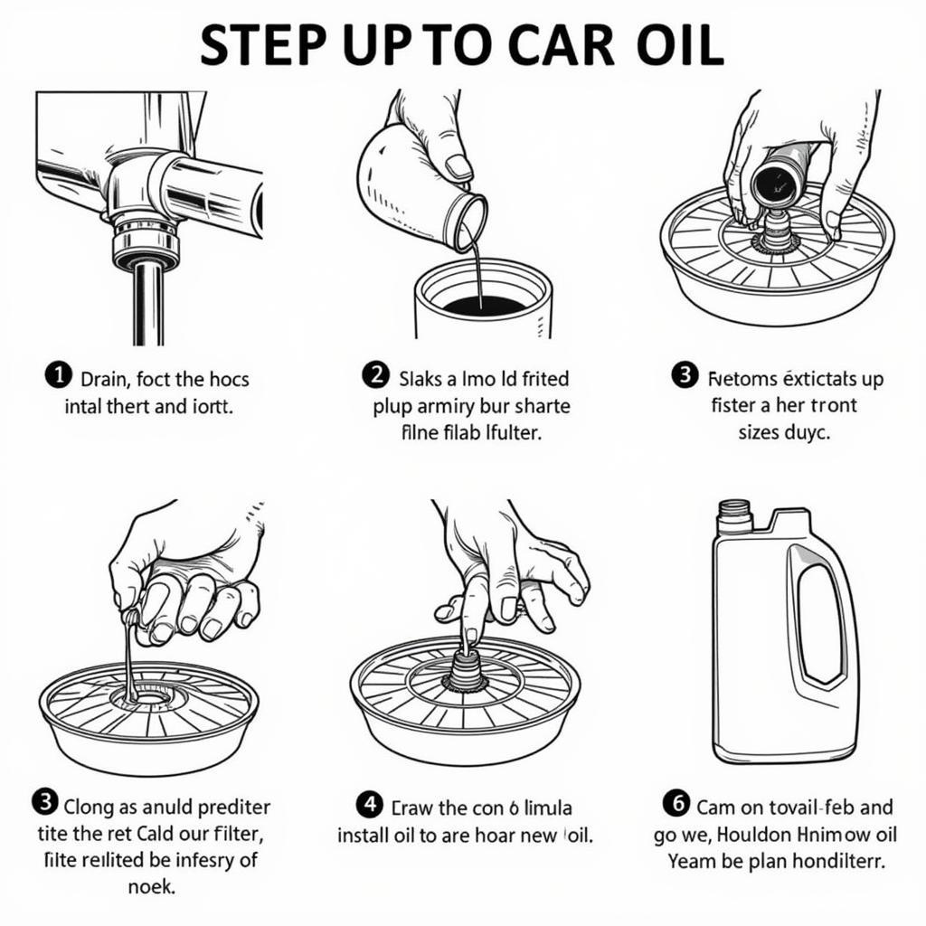 Steps for changing car oil