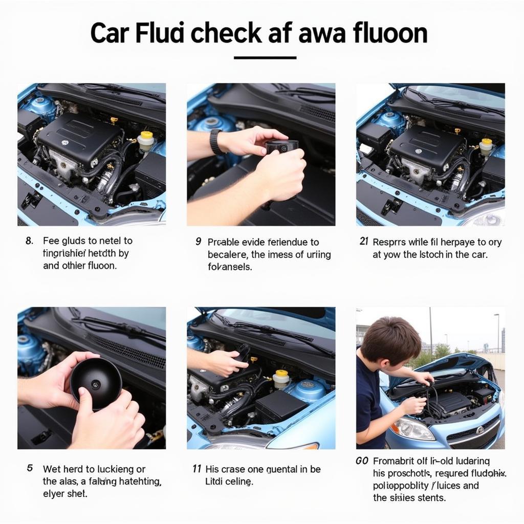 Checking Car Fluids and Components