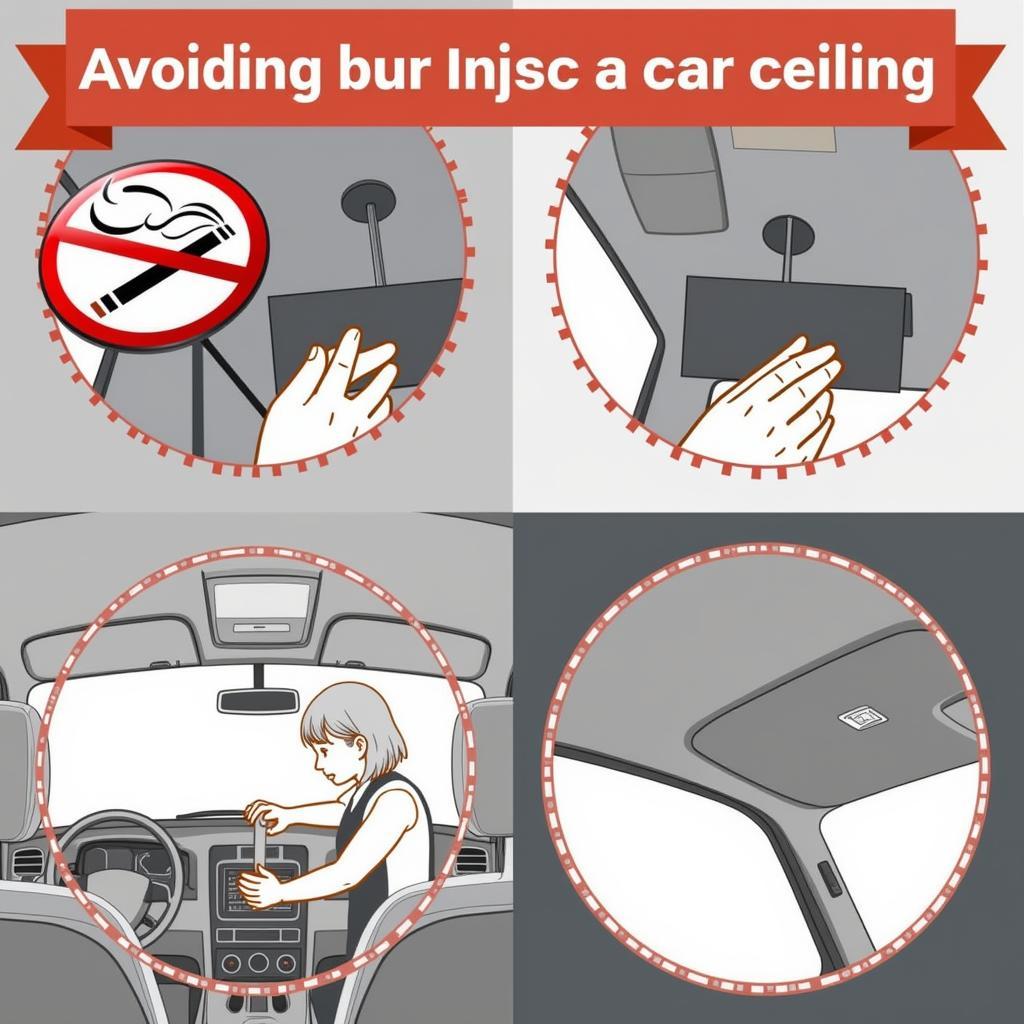 Preventing Burns in Car Ceiling