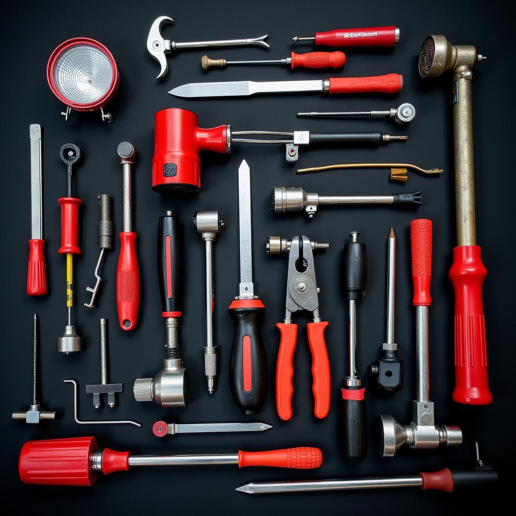 Professional Car Dent Repair Tools