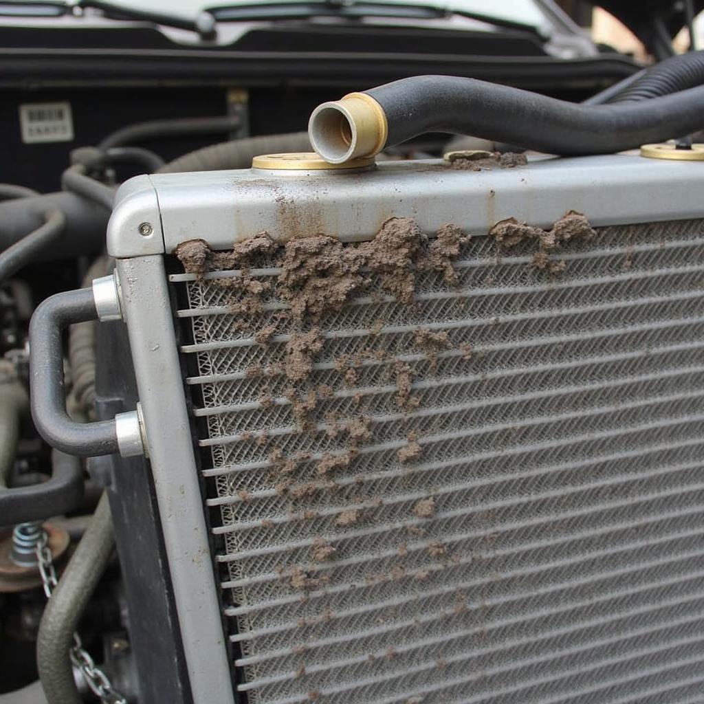 Inspecting the Radiator