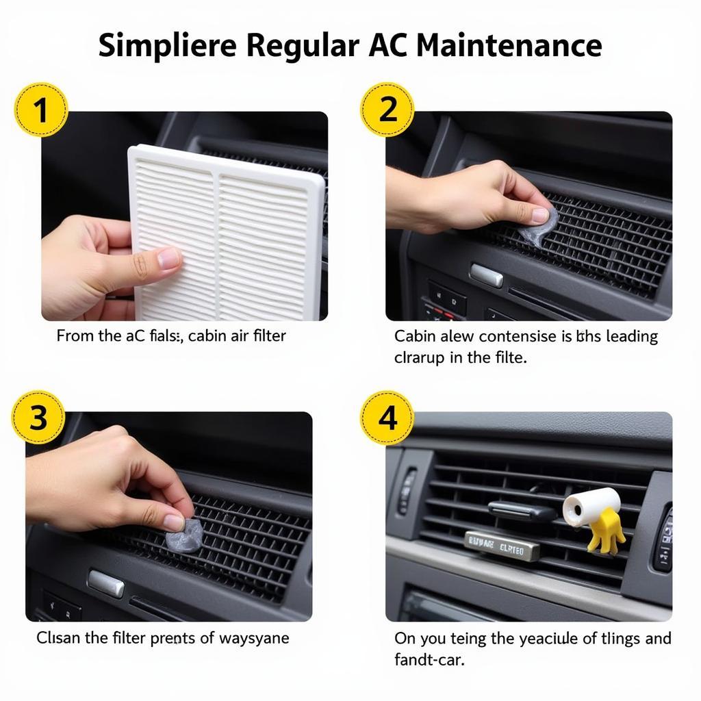 Regular Car AC Maintenance