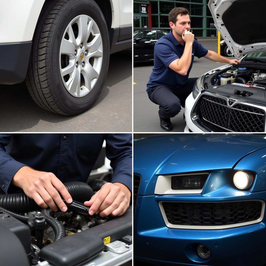 Regular car inspection helps identify potential issues early on.