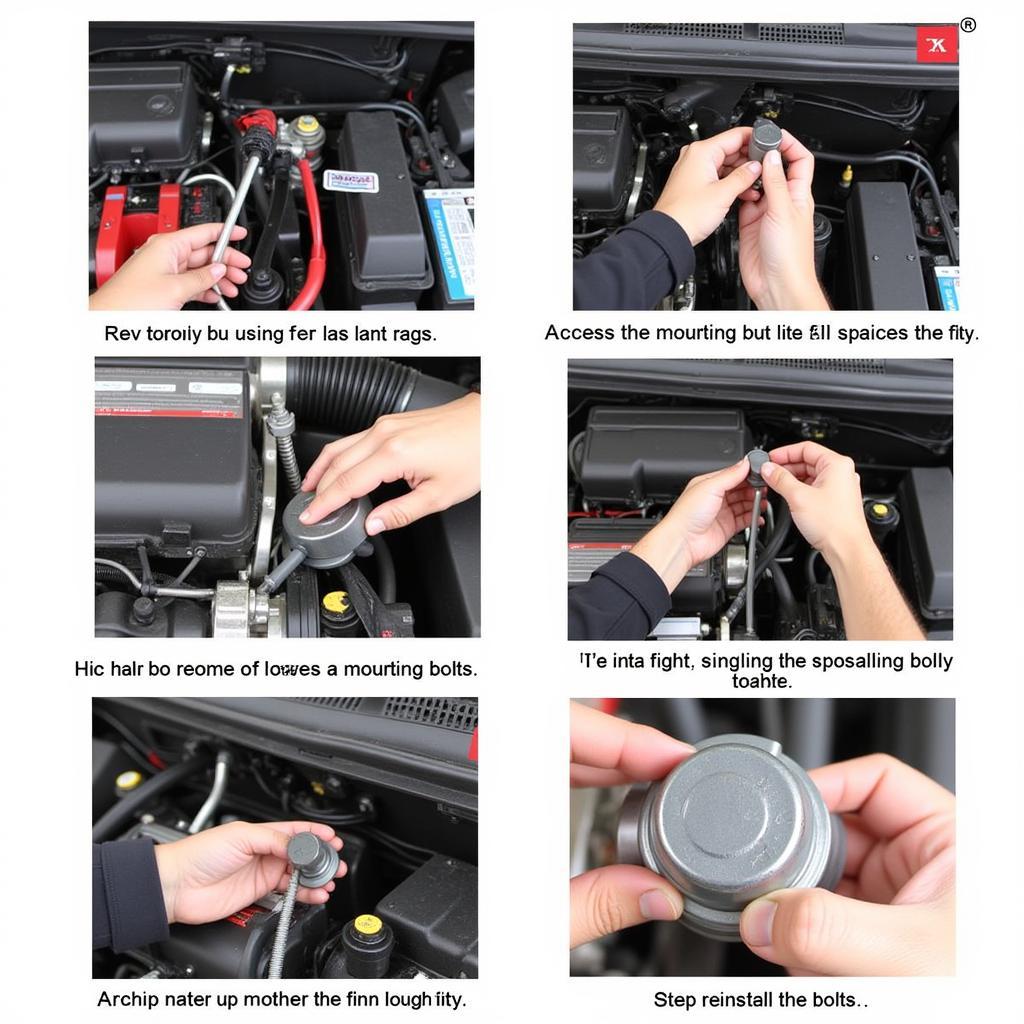 Removing AC Compressor Spacer