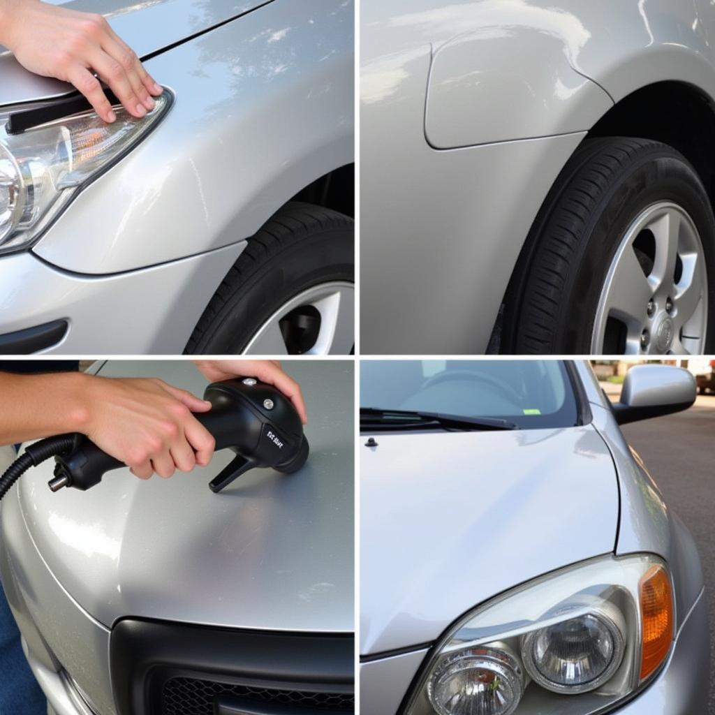 Removing Hot Glue from a Car's Surface