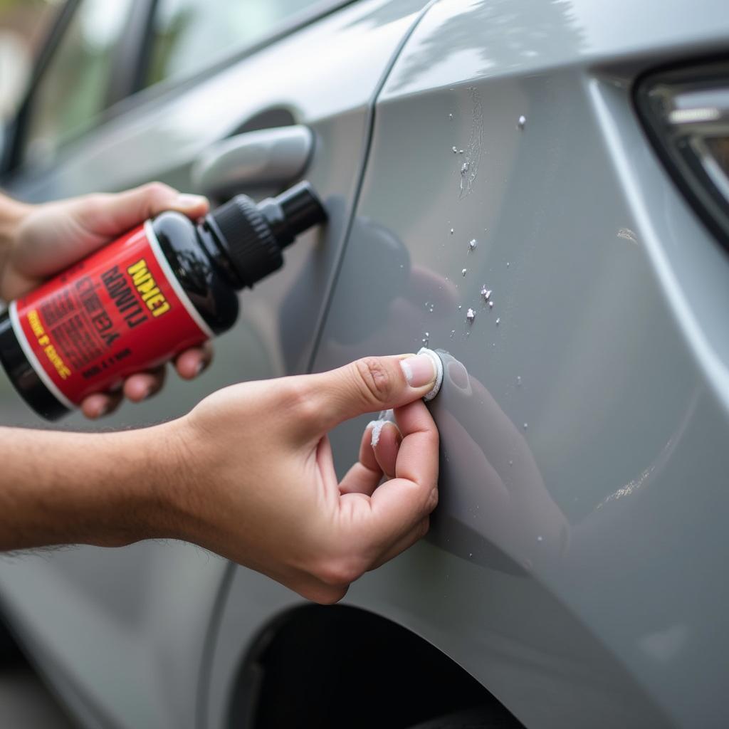 Repairing a Deep Car Scratch