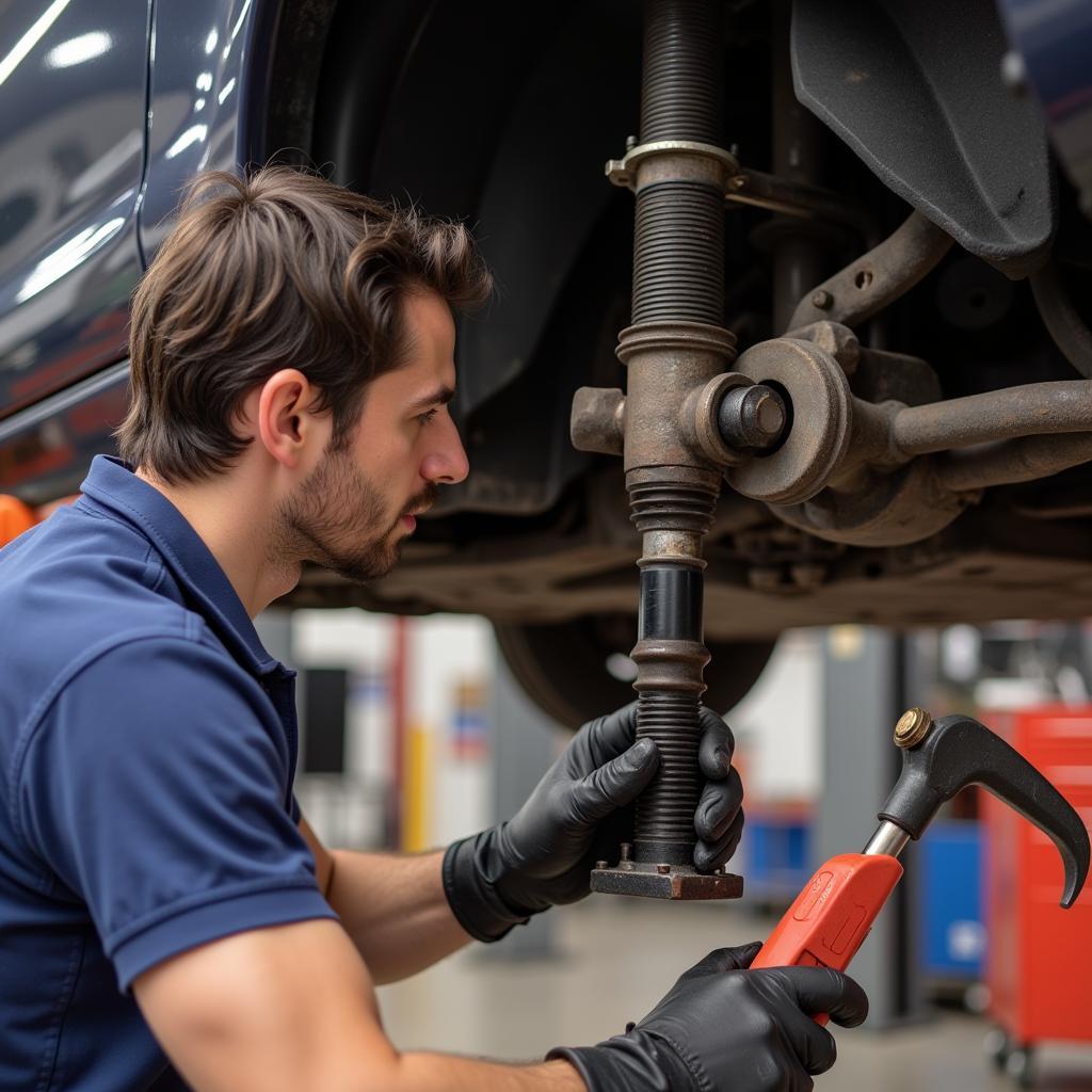 Replacing Car Bushings