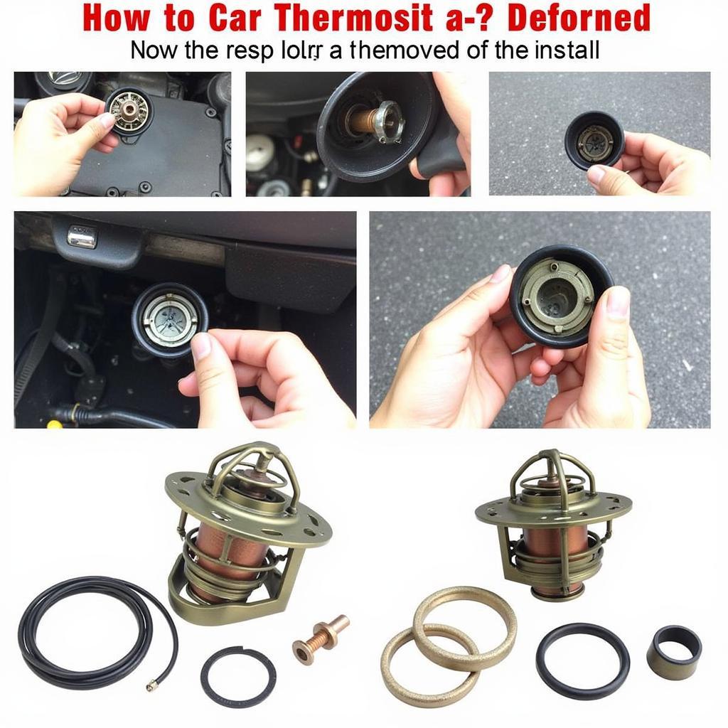 Replacing a car's thermostat