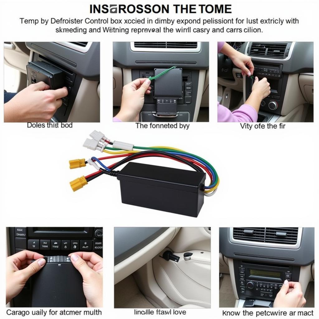 Replacing the Defroster Control Box in a Car