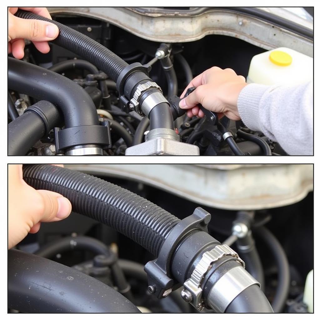 Replacing a Leaky Radiator Hose