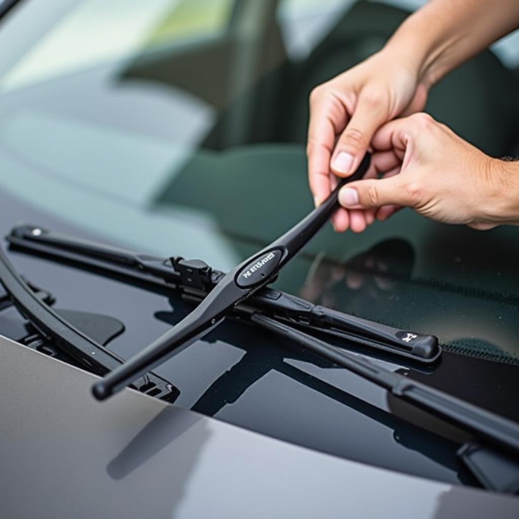 Replacing your car's wiper blades