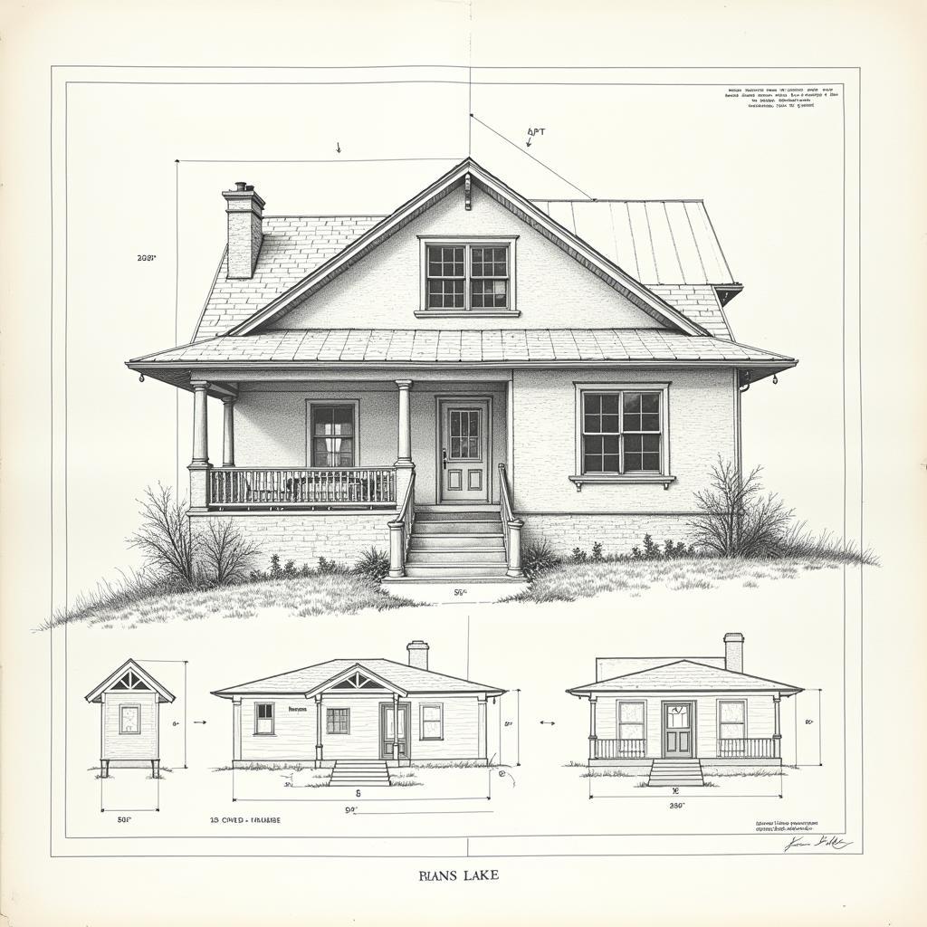 House restoration blueprint