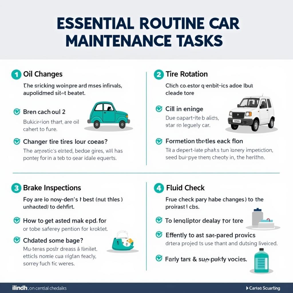 Routine Car Maintenance Checklist