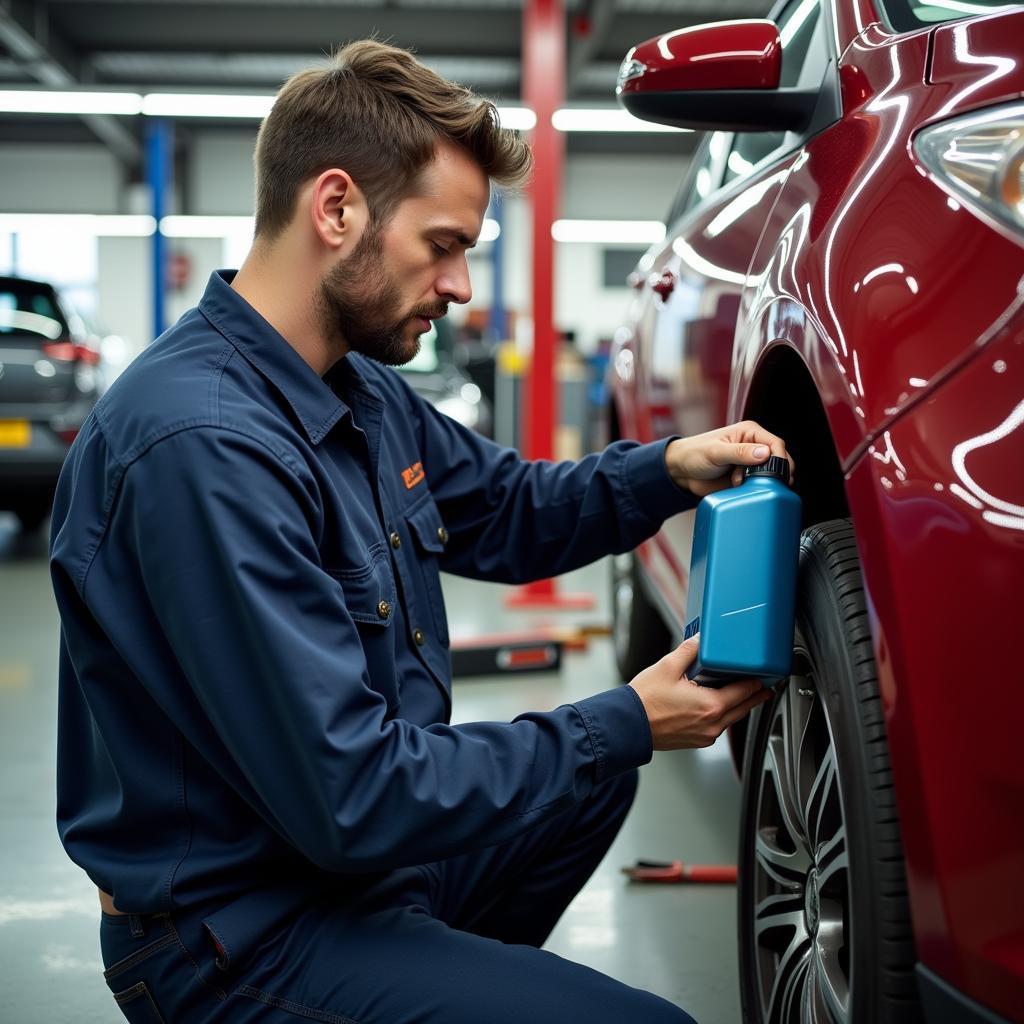 Routine Car Maintenance in Evansville