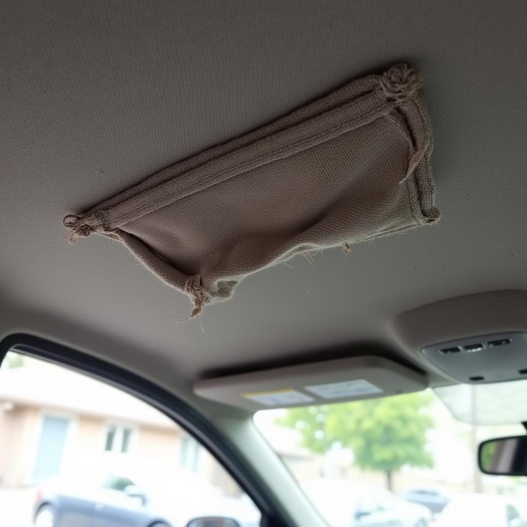 Sagging Car Headliner Problem