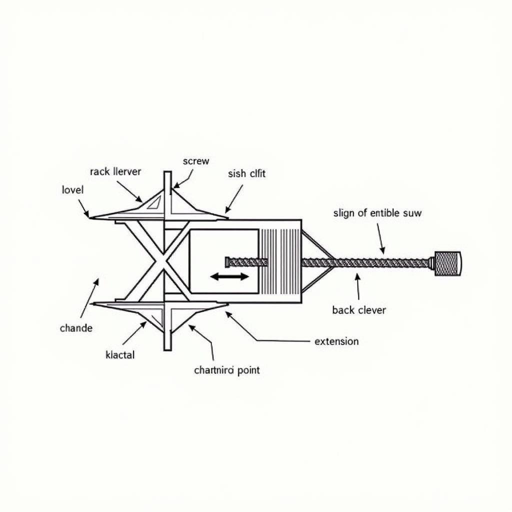 Scissor Jack Mechanism Diagram