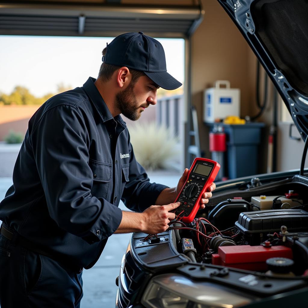 Scottsdale Car Maintenance: Checking the Battery