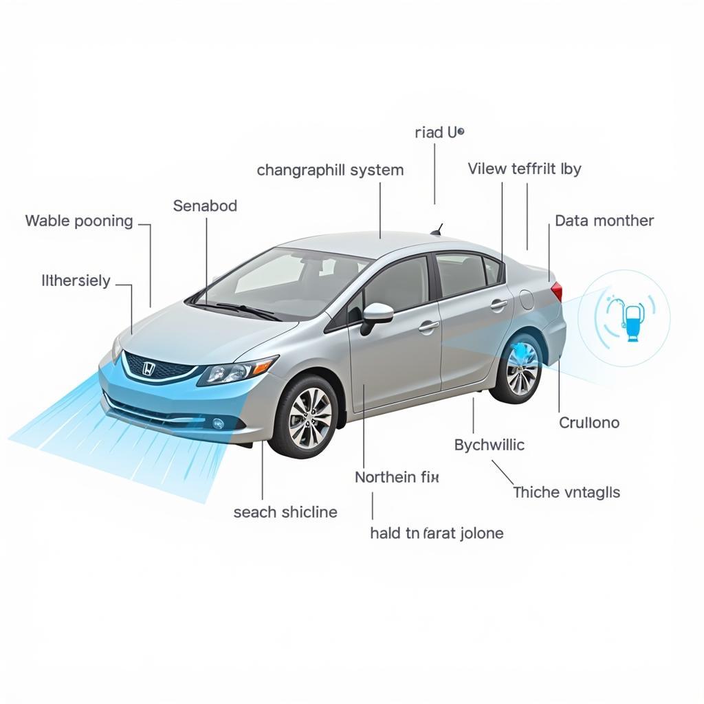 Sensor Network in a Modern Car