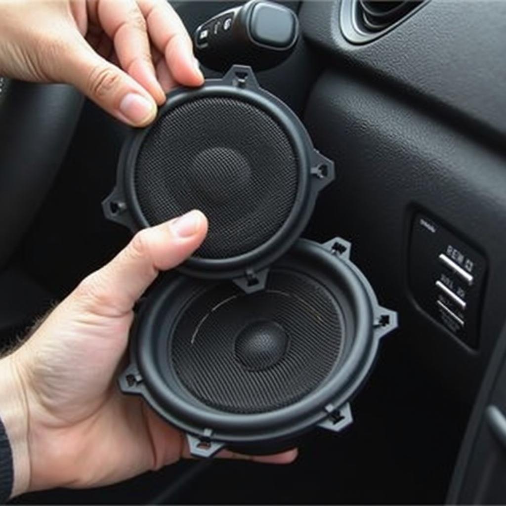 Replacing car speakers