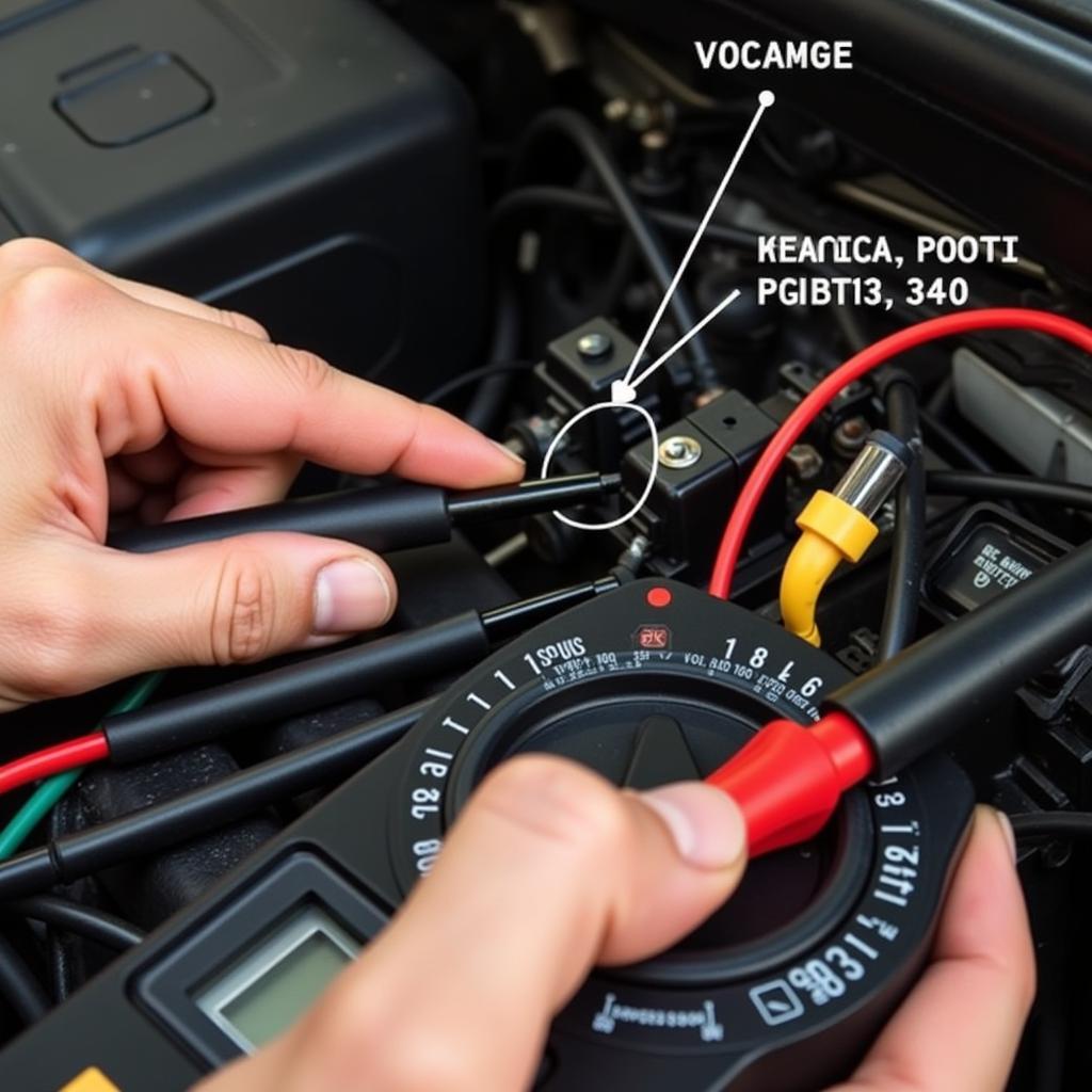 Testing Car Ignition Switch with Multimeter