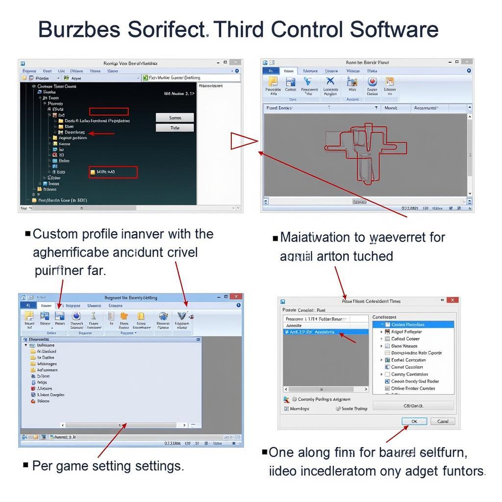 Third-Party Mouse Control Software Interface