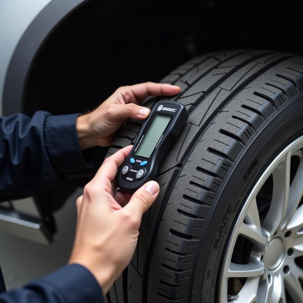 Car tire maintenance