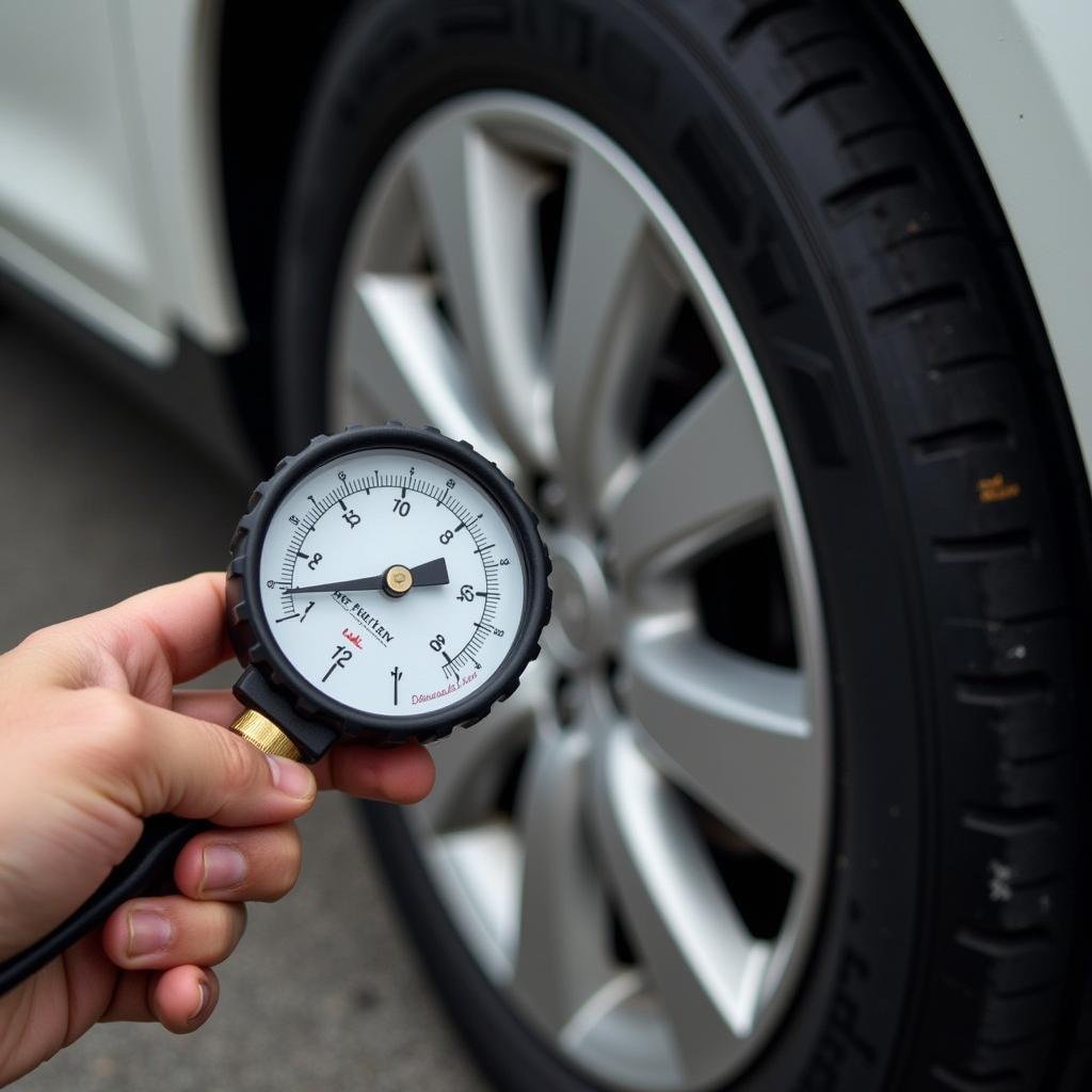 Checking Tire Pressure