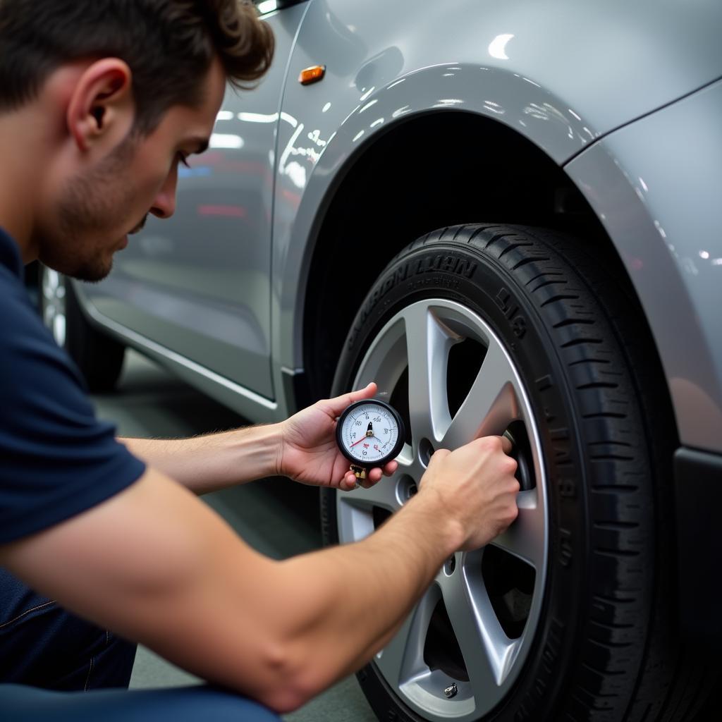 Tire Pressure Check Houston