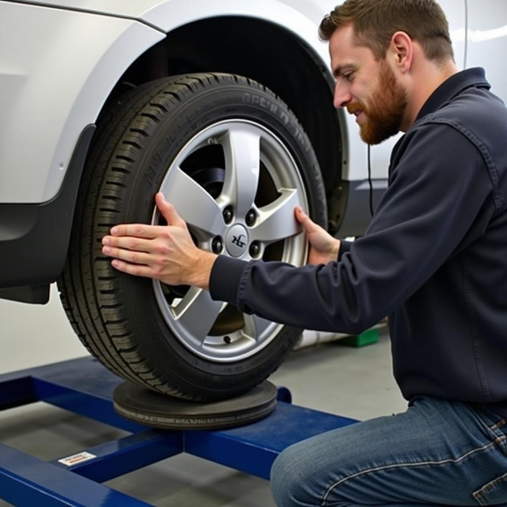 Tire Rotation and Balancing in Baytown, TX