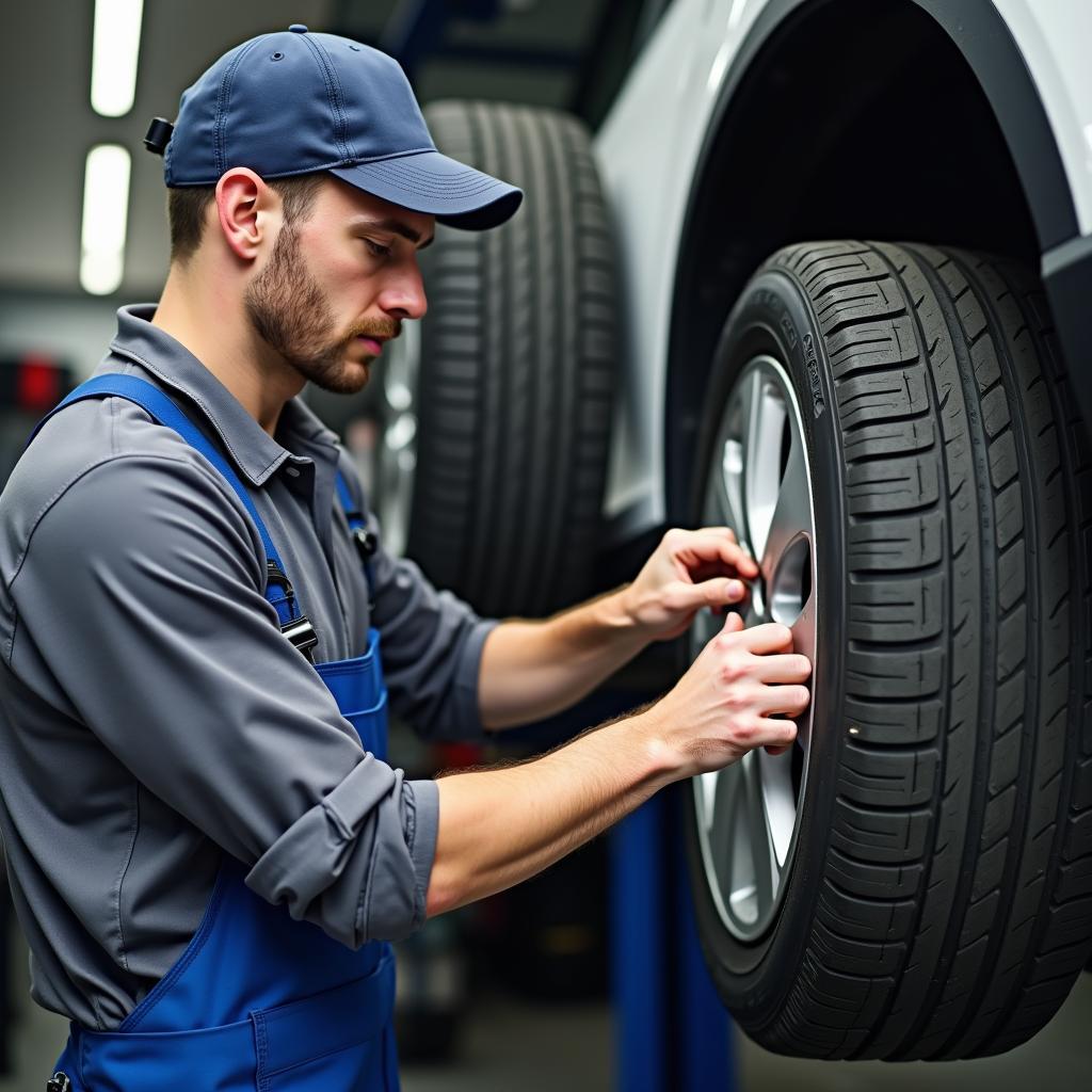 Tire rotation and balancing in Jordan