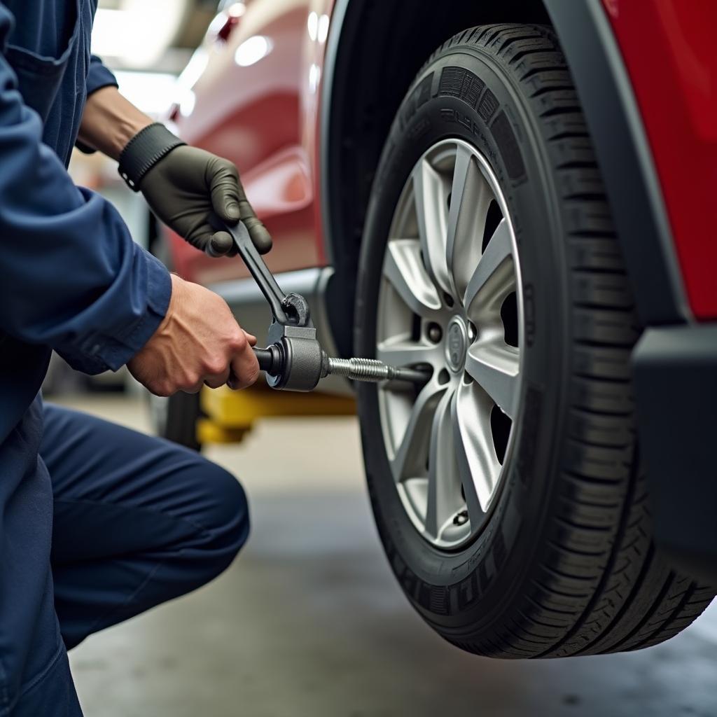 Tire rotation service Dripping Springs