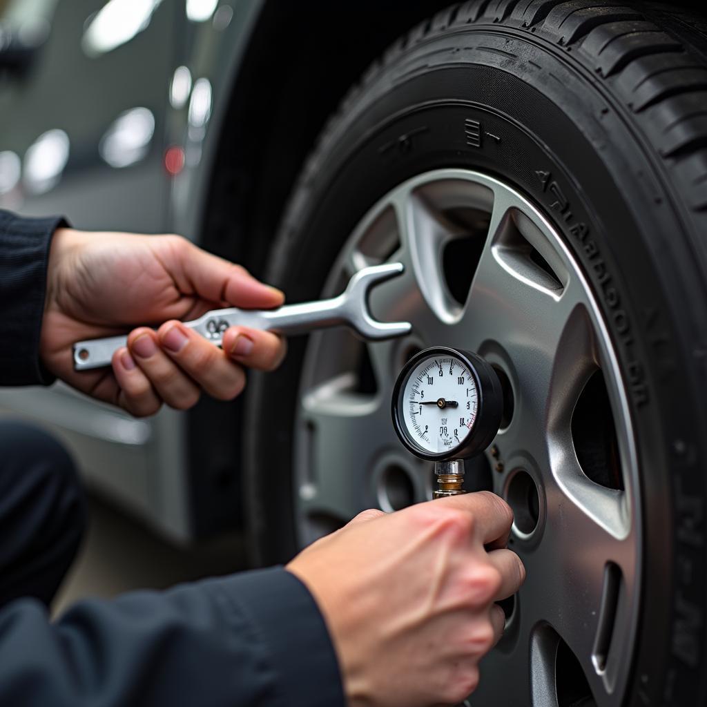 Tire Rotation and Pressure Check for Optimal Performance