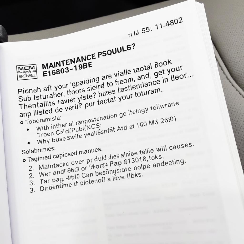 Toyota Maintenance Schedule Owner's Manual