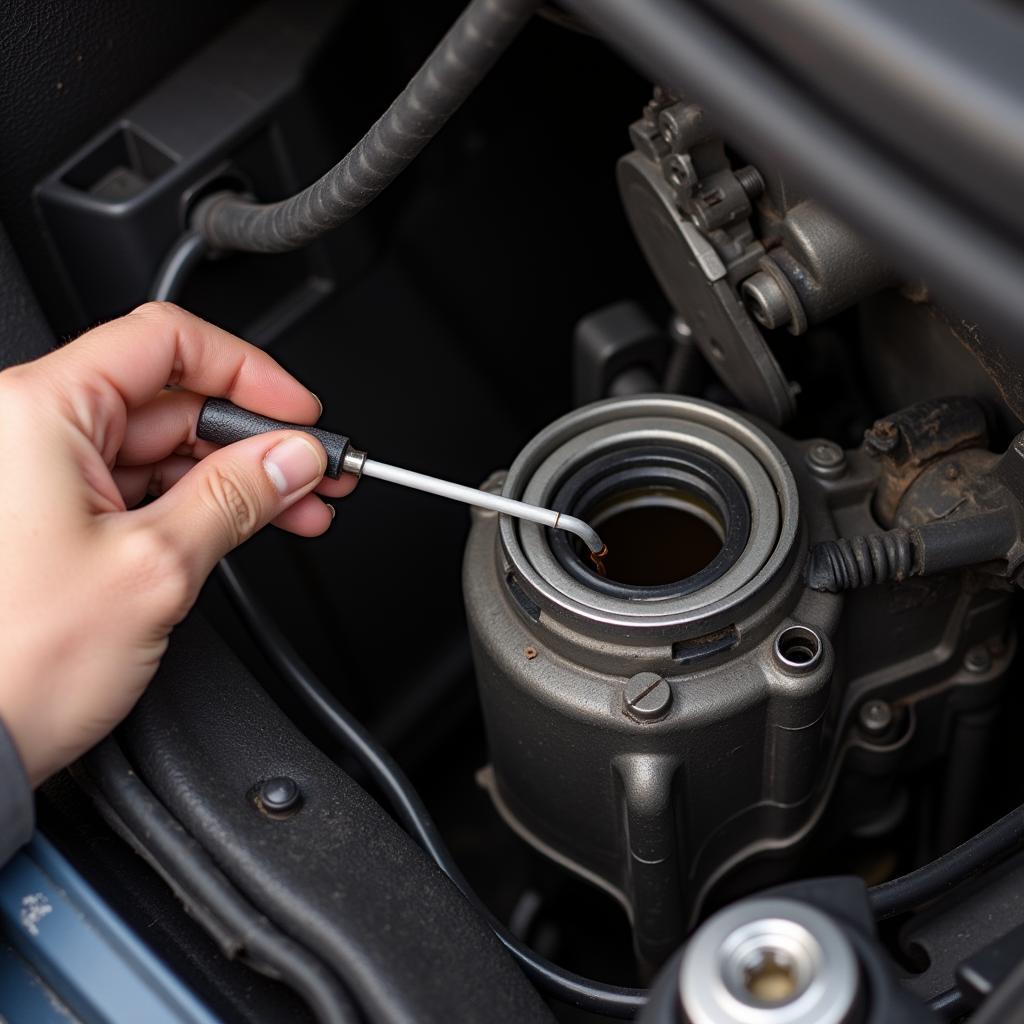 Checking Transmission Fluid