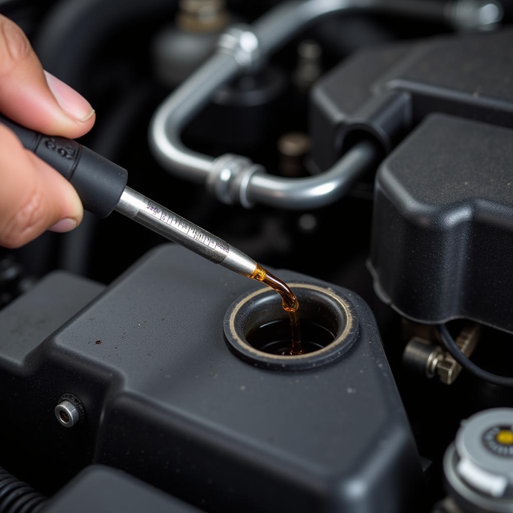 Checking Transmission Fluid Level