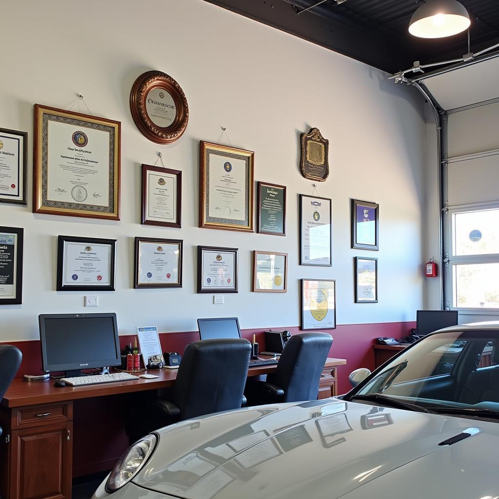 Tuscaloosa Auto Repair Shop Certifications