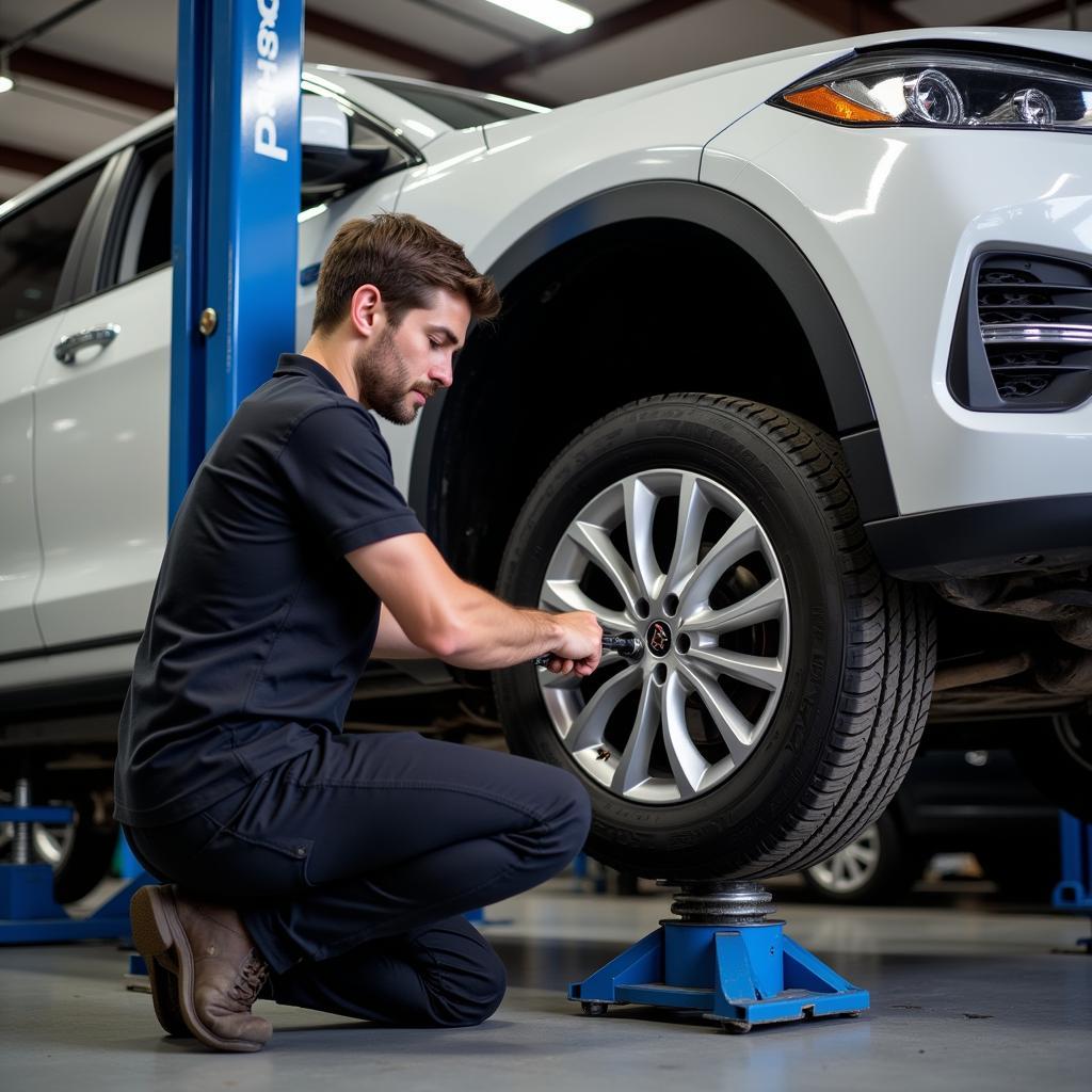 Uber Car Maintenance - Tire Rotation