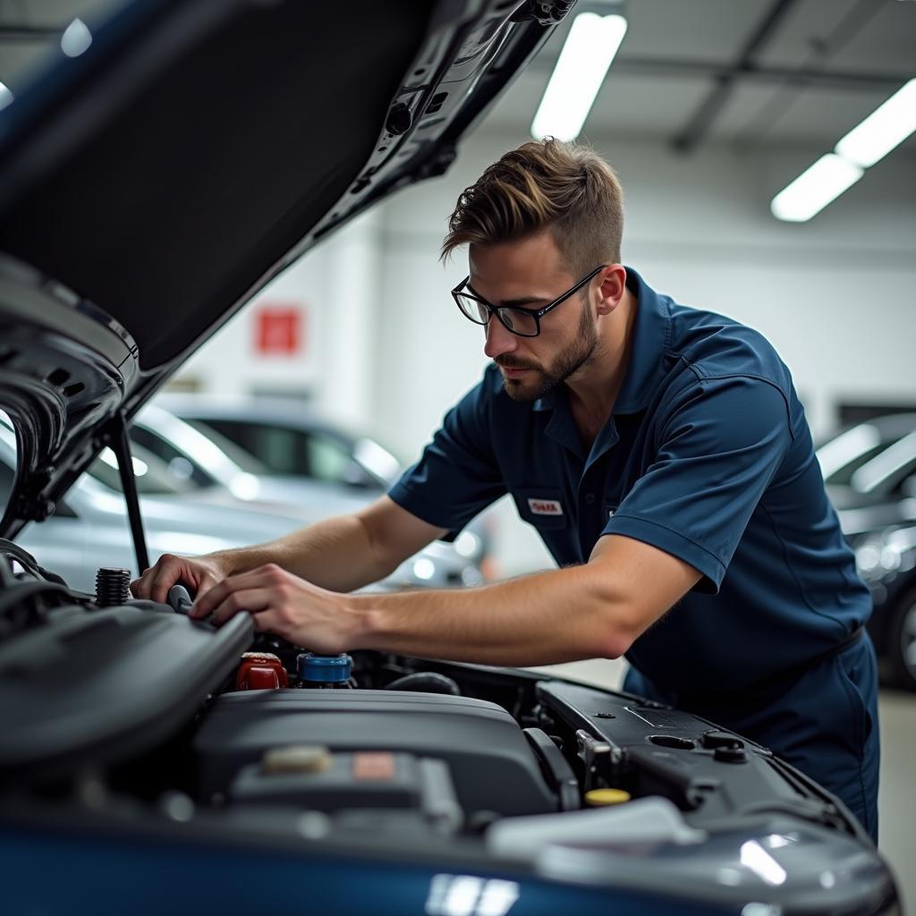 Used Car Inspection by a Professional Mechanic