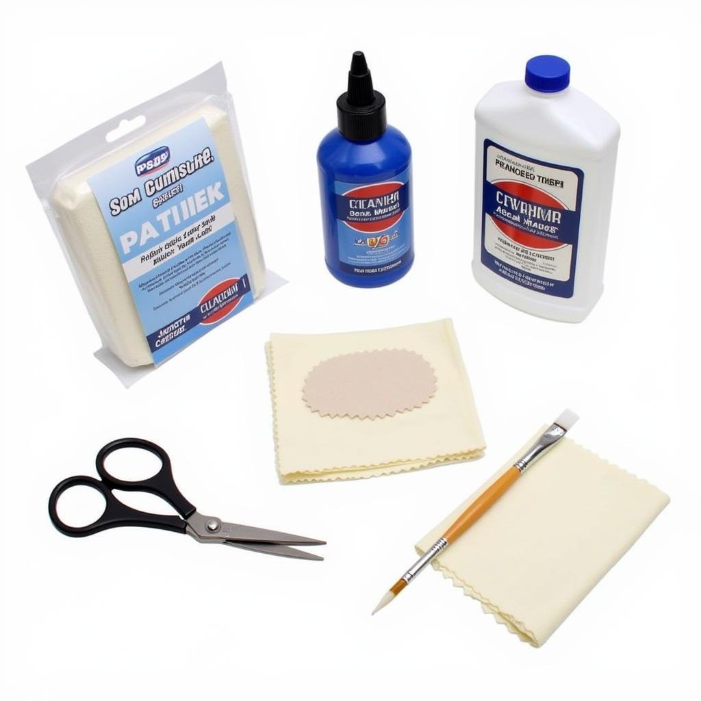 Vinyl car seat repair kit