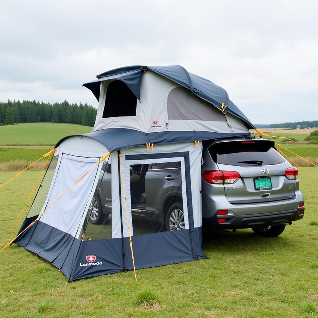 Lanmodo Car Tent Wind Stability