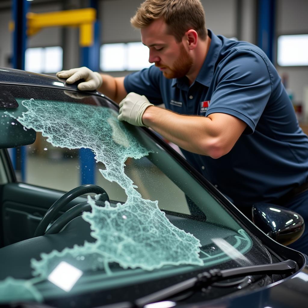 Windshield Replacement by a Professional