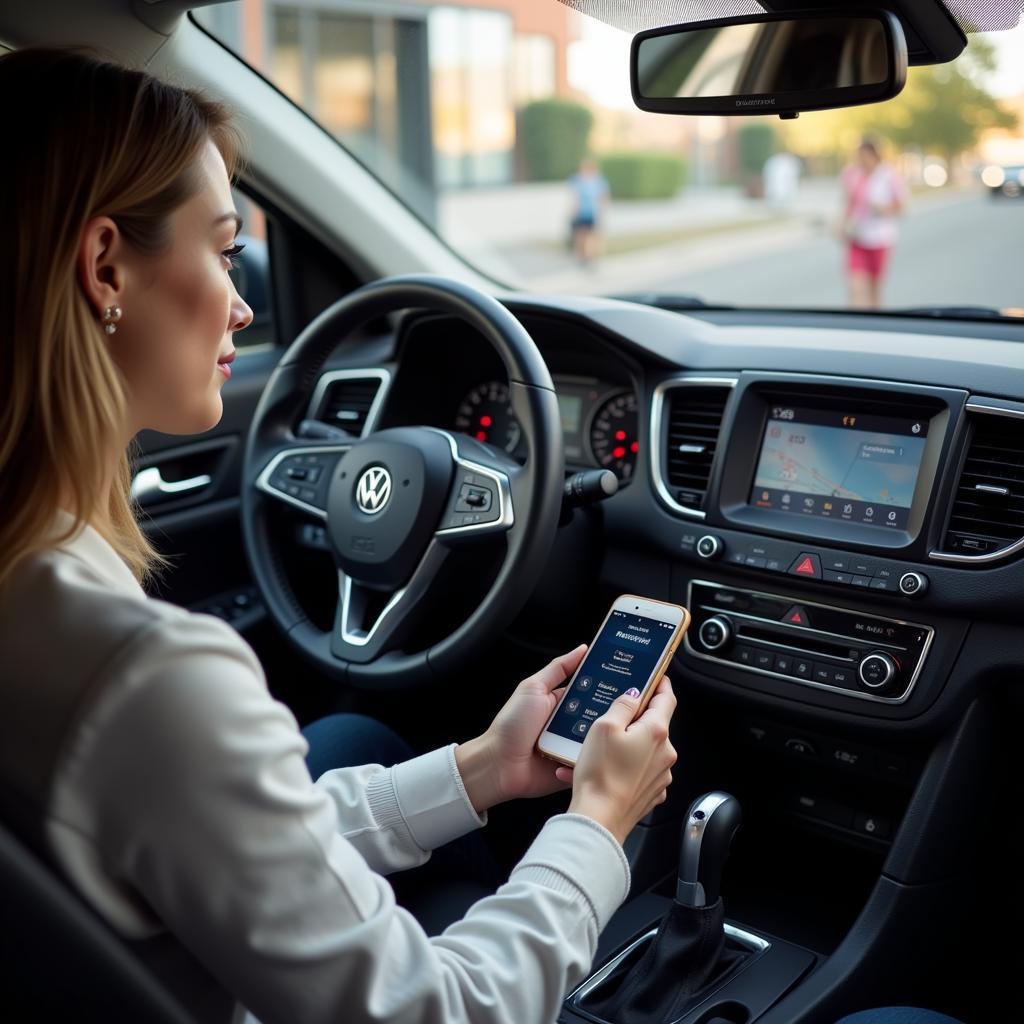 Updating Car Software Using a Smartphone