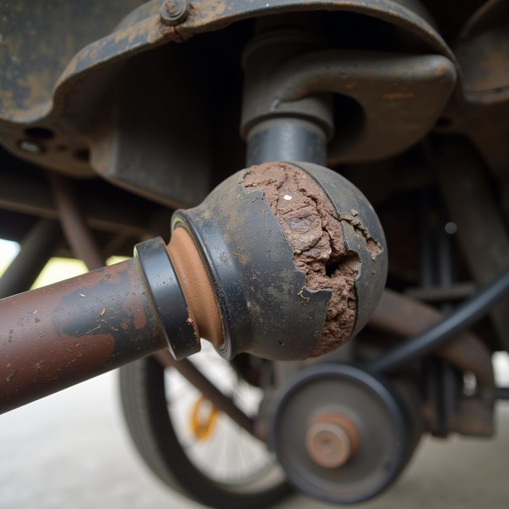 Worn-Out Tie Rod End